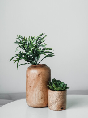 Wooden Greenery Resh Test